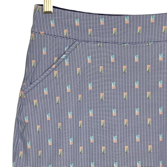 Peter Millar Alice Petal Hem Skort XS Active Skirt Blue Golf Tennis Athleisure - Picture 2 of 12